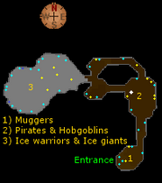 Asgarnia Ice dungeon map