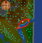 Panning spots map