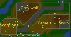 Ardougne Zoo map