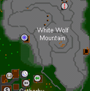 White wolf mountain