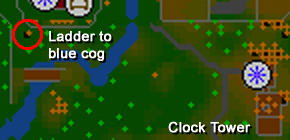 Clock Tower (blue cog map)