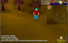 Entering Magic Door