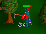 Scythe Drawing blood