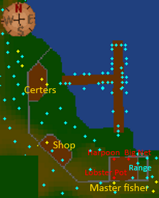 Fishing Guild map