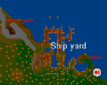 Ship yard map