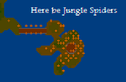 Hazelmere's island map