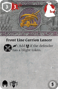 Rwm09 card front-line-carrion-lancer
