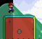 Floating mario with cube