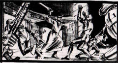 Ben Kenobi against stormtroopers Joe Johnston