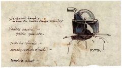 Snowtrooper commander helmet sketch