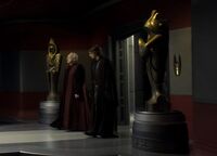 Two dwartii Palpatine Anakin