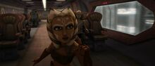 Hovertrain interior