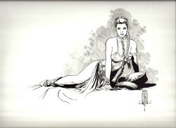 Leia Organa Doug Wheatley art