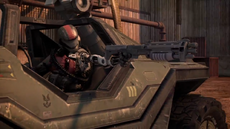 Red Demo Man's new arm