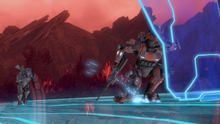 Felix and Locus fight together 2
