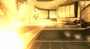 A random burst of flames