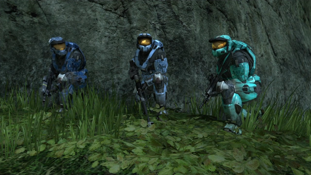 caboose red vs blue halo 3