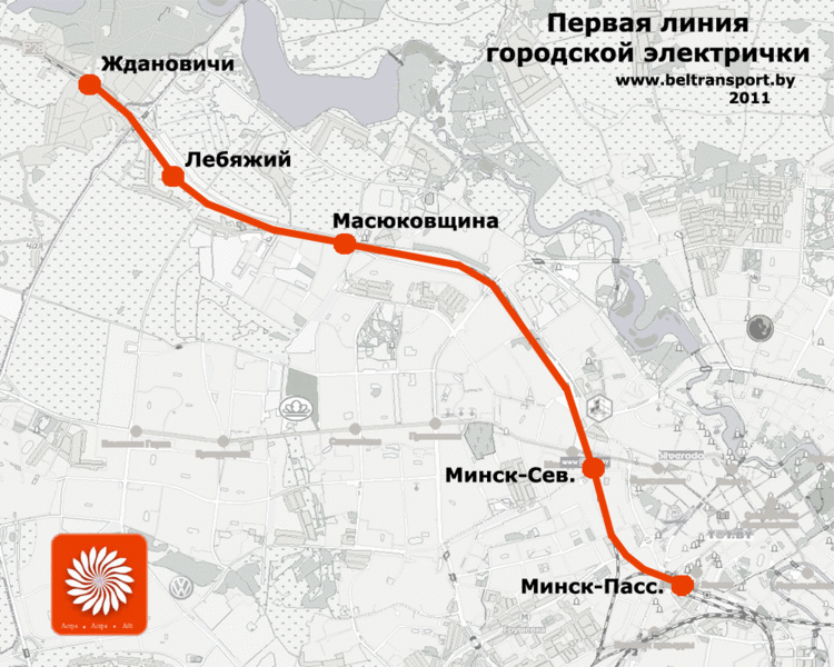 Минск молодечно карта