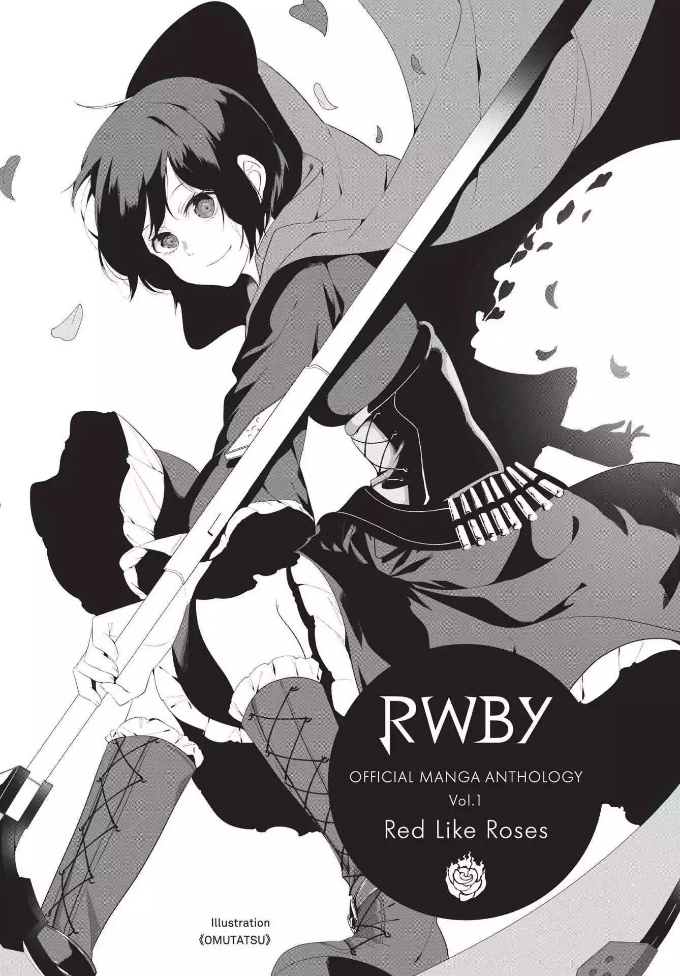Image RWBY Manga Anthology Vol. 1 Red Like Roses introduction cover