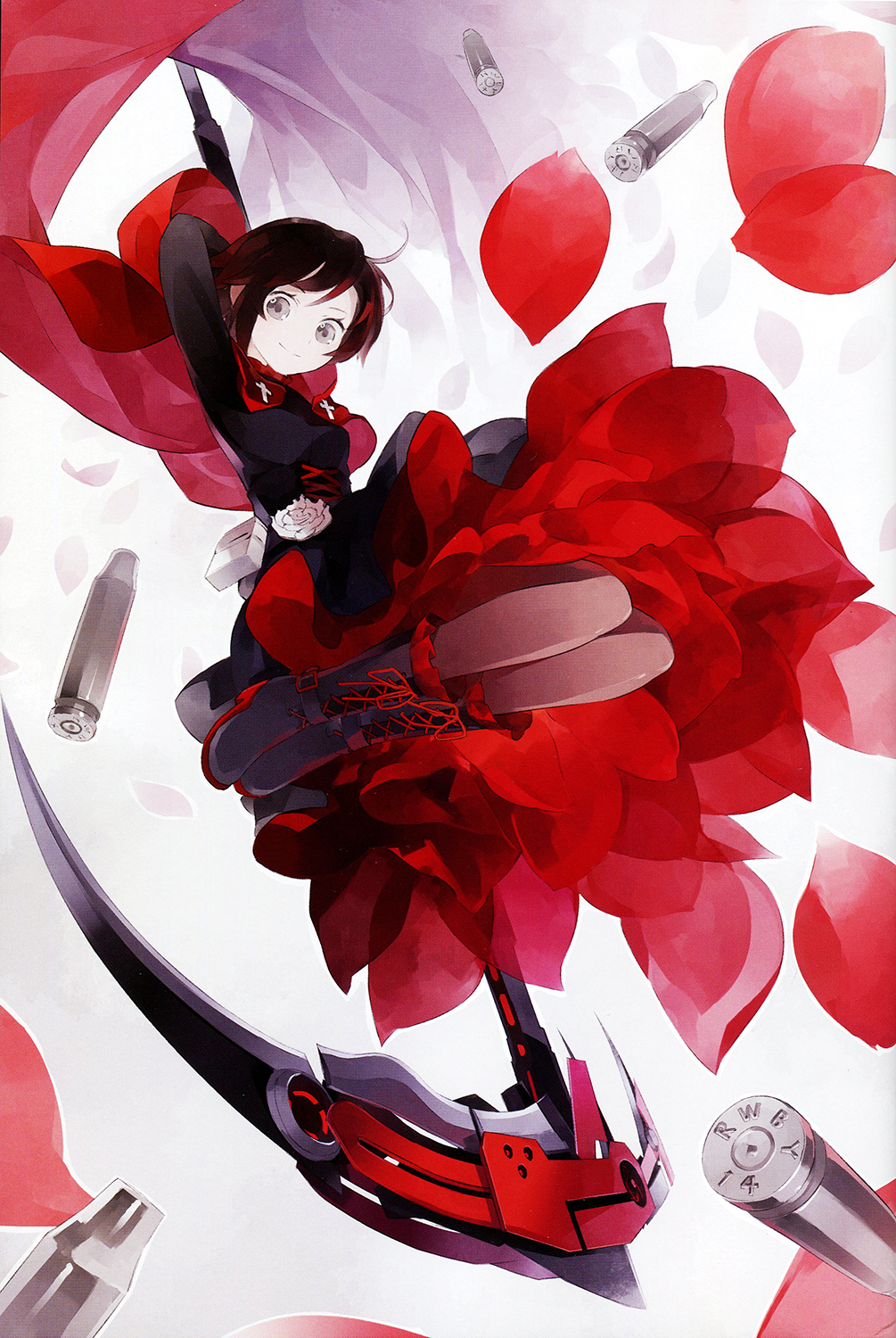 Image - Ruby (RWBY Official Japanese Fanbook, Illustration,Shihou).jpg