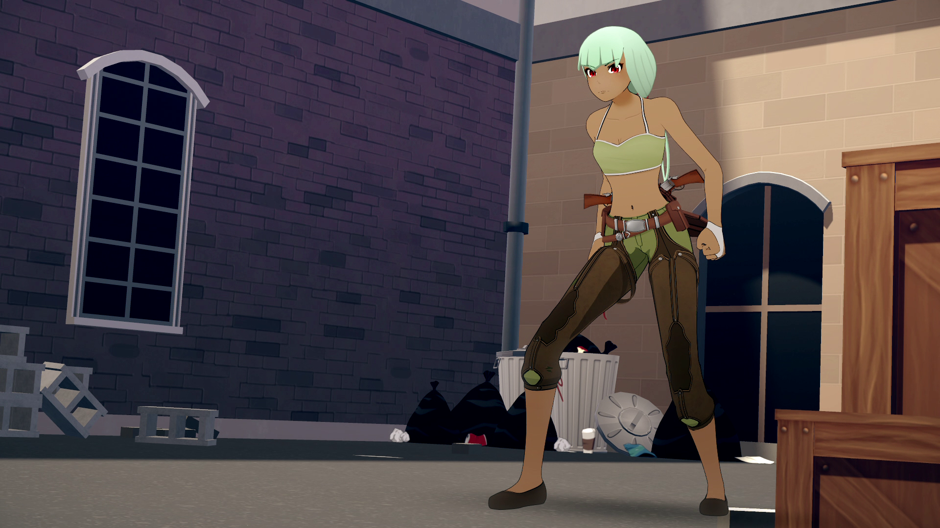 rwby emerald figure