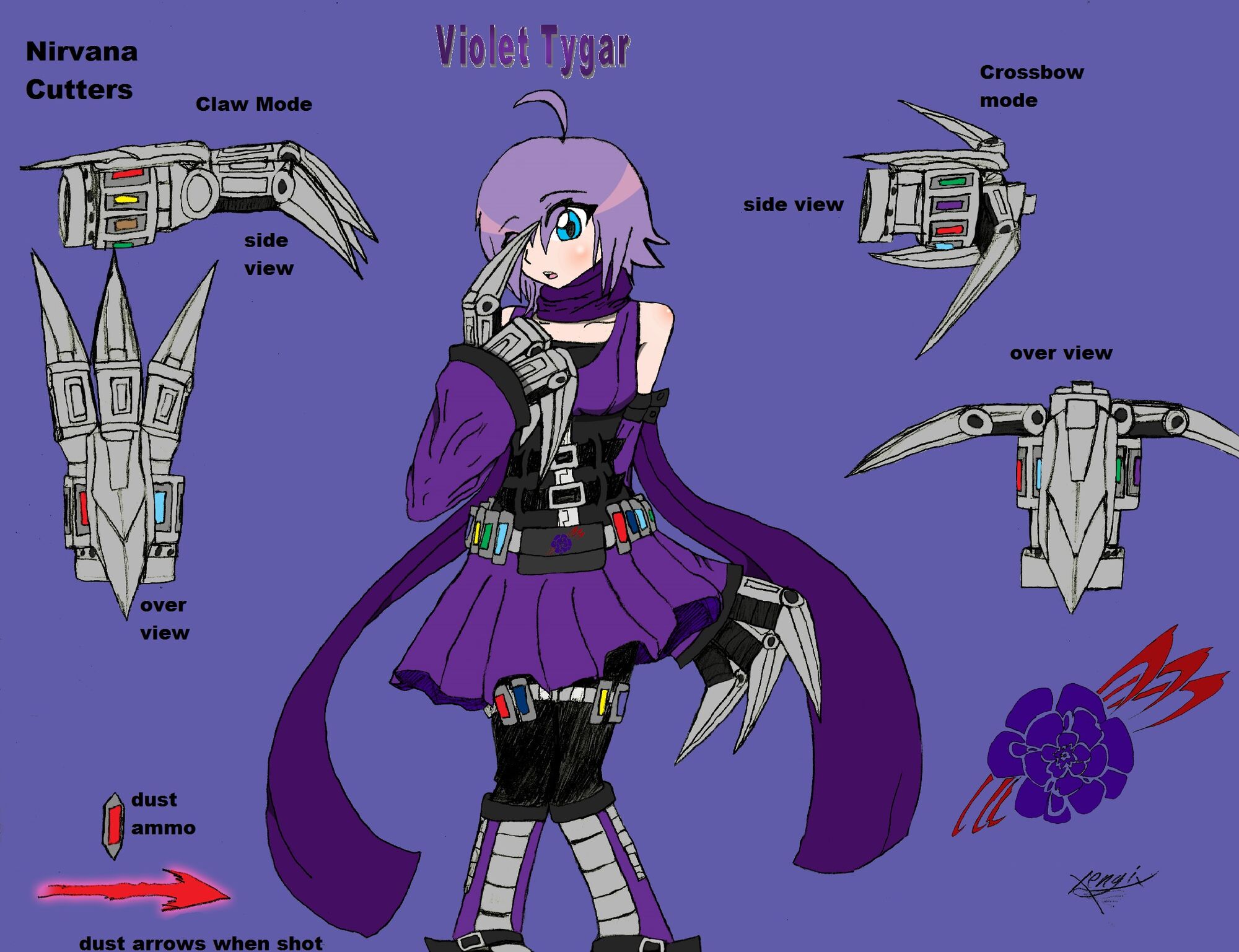 Violet Tygar RWBY Fanon Wiki FANDOM powered by Wikia