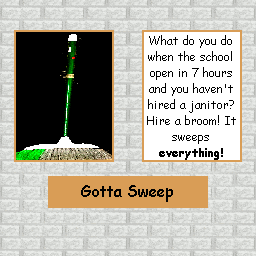 gotta sweep sweep sweep 1 hour gotta sweep sweep sweep 1 hour