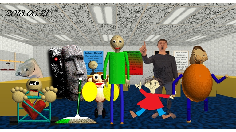 Classic Ryanso Baldi Wiki Fandom - baldi bear is here and its awful to look at roblox bear