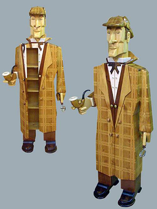 Sherlock holmes schrank