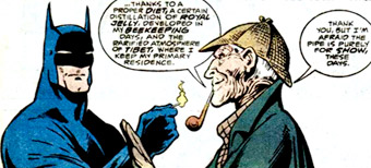 Holmes Batman Crossover
