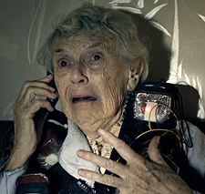 Blinde frau