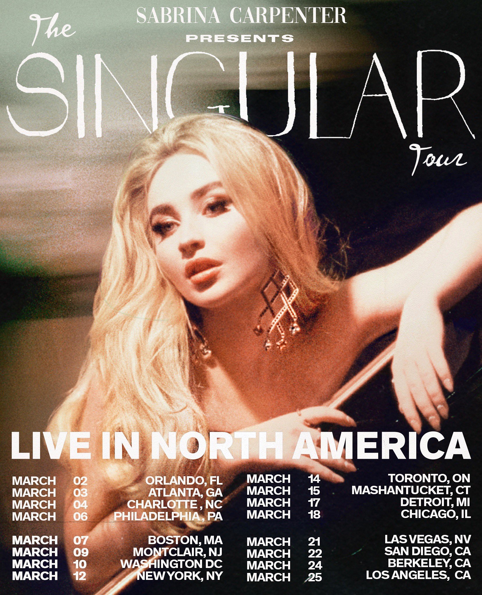 sabrina carpenter singular tour