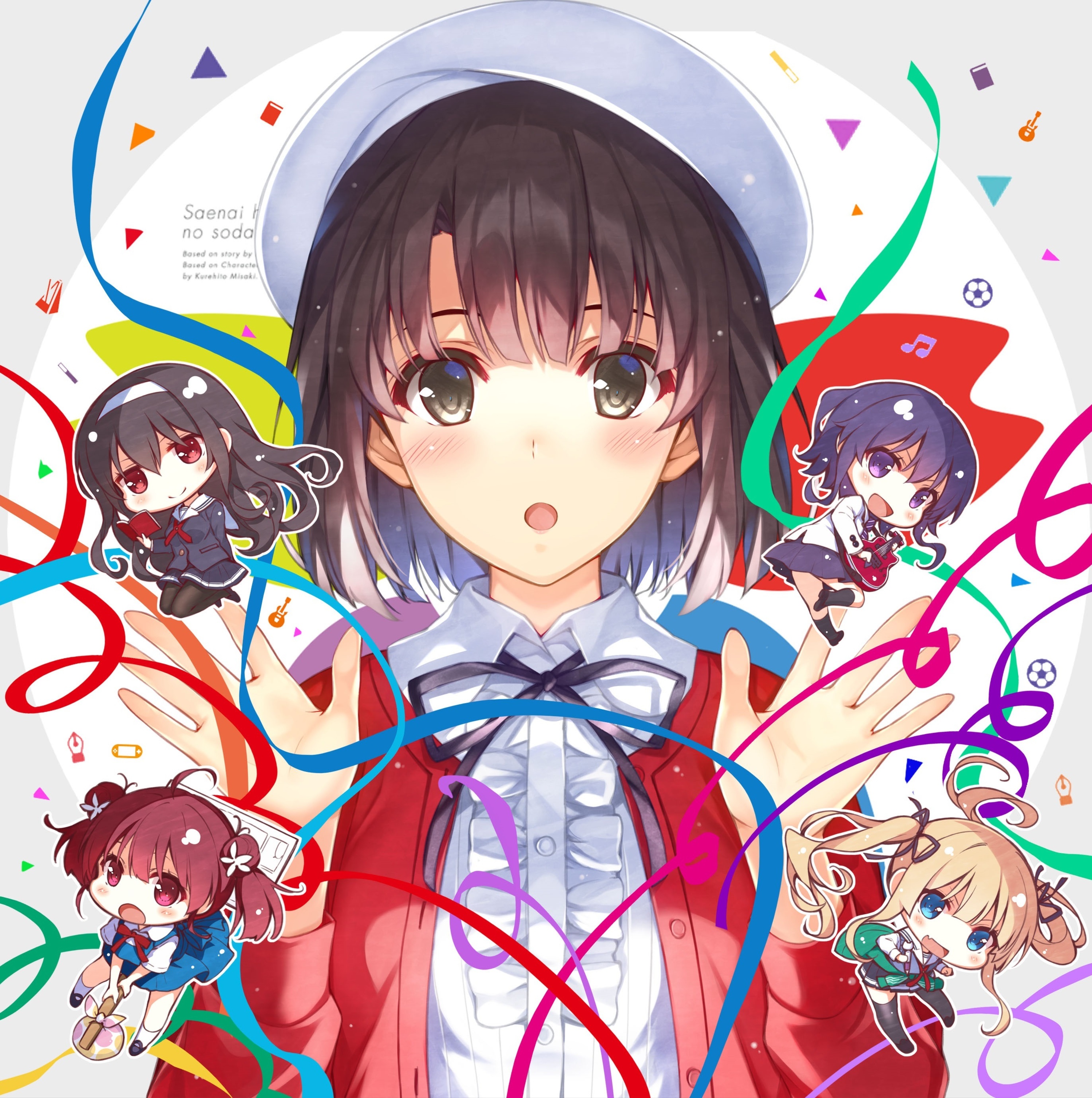 Wallpaper Eternal Saenai Heroine No Sodatekata Wiki Fandom For iPhone
