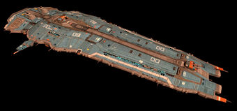 Hiigaran battlecruiser