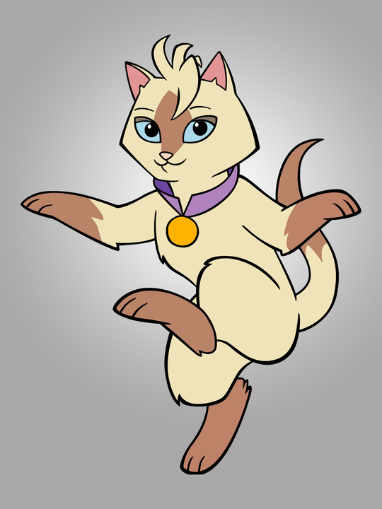 coloring pages of nai nai sagwa the chinese siamese cat