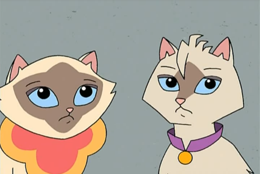 sagwa the chinese siamese cat plush