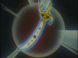 Image result for sailor moon space sword