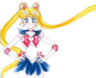 Usagi Tsukino Sailor Moon Manga Sailor Moon Wiki Fandom