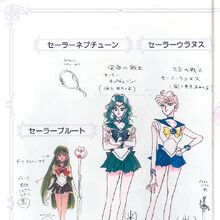 Setsuna Meiou Sailor Pluto Manga Sailor Moon Wiki Fandom