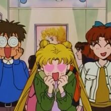The Painting Of Love Usagi And Mamoru Get Closer Sailor Moon