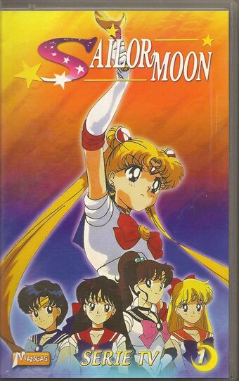 Sailor Moon Volume 1 French Vhs Sailor Moon Wiki Fandom
