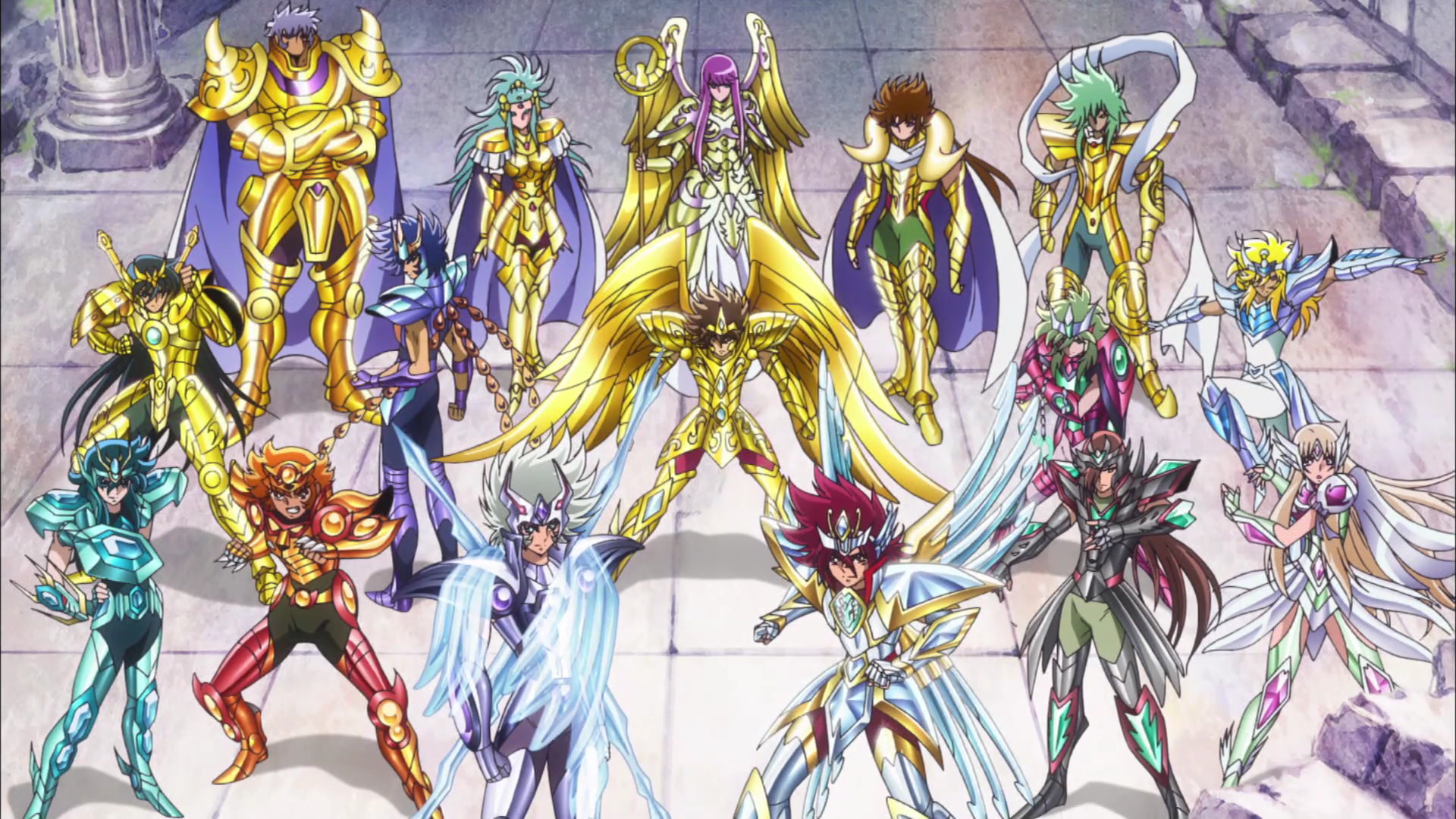 saint seiya order list