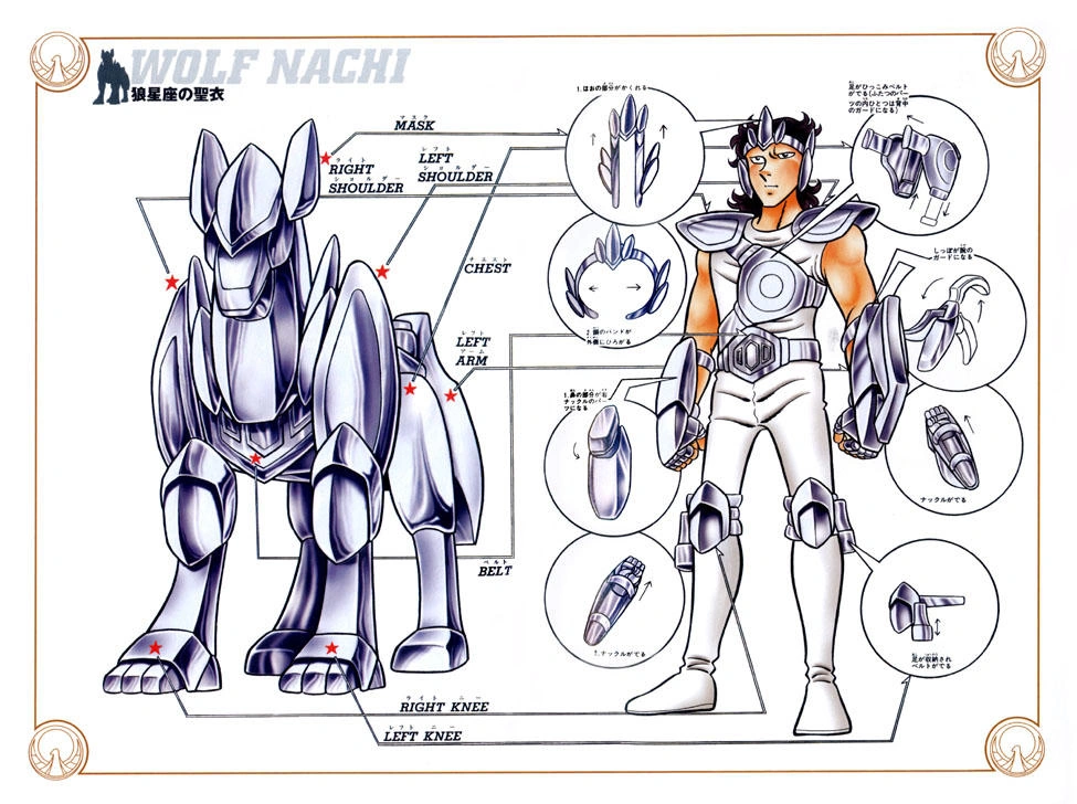 Armure du Loup Wiki Saint Seiya Fandom