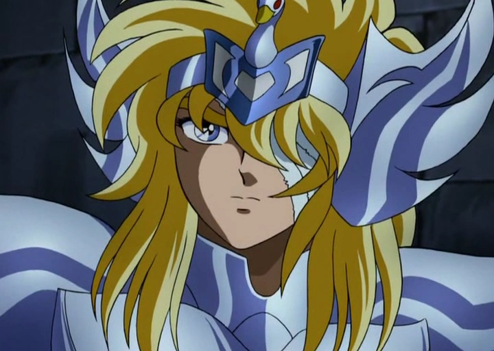 Figurine Saint Seiya Vintage – Chevalier Du Cygne Hyoga V1 1987 – Bandai état Remarquable
