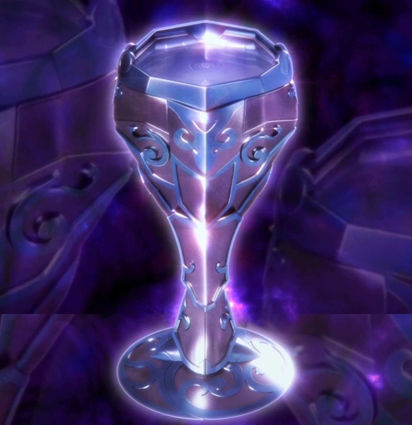 La armadura de la Copa en Saint Seiya KOTZ