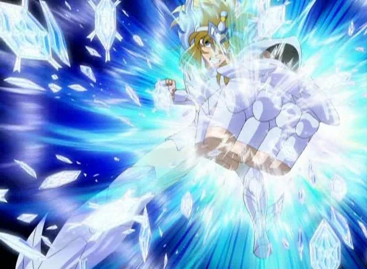 polvo de diamante caballeros del zodiaco