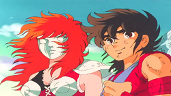 SEIYA EM COMPANHIA DE SUA MESTRA, MARIN