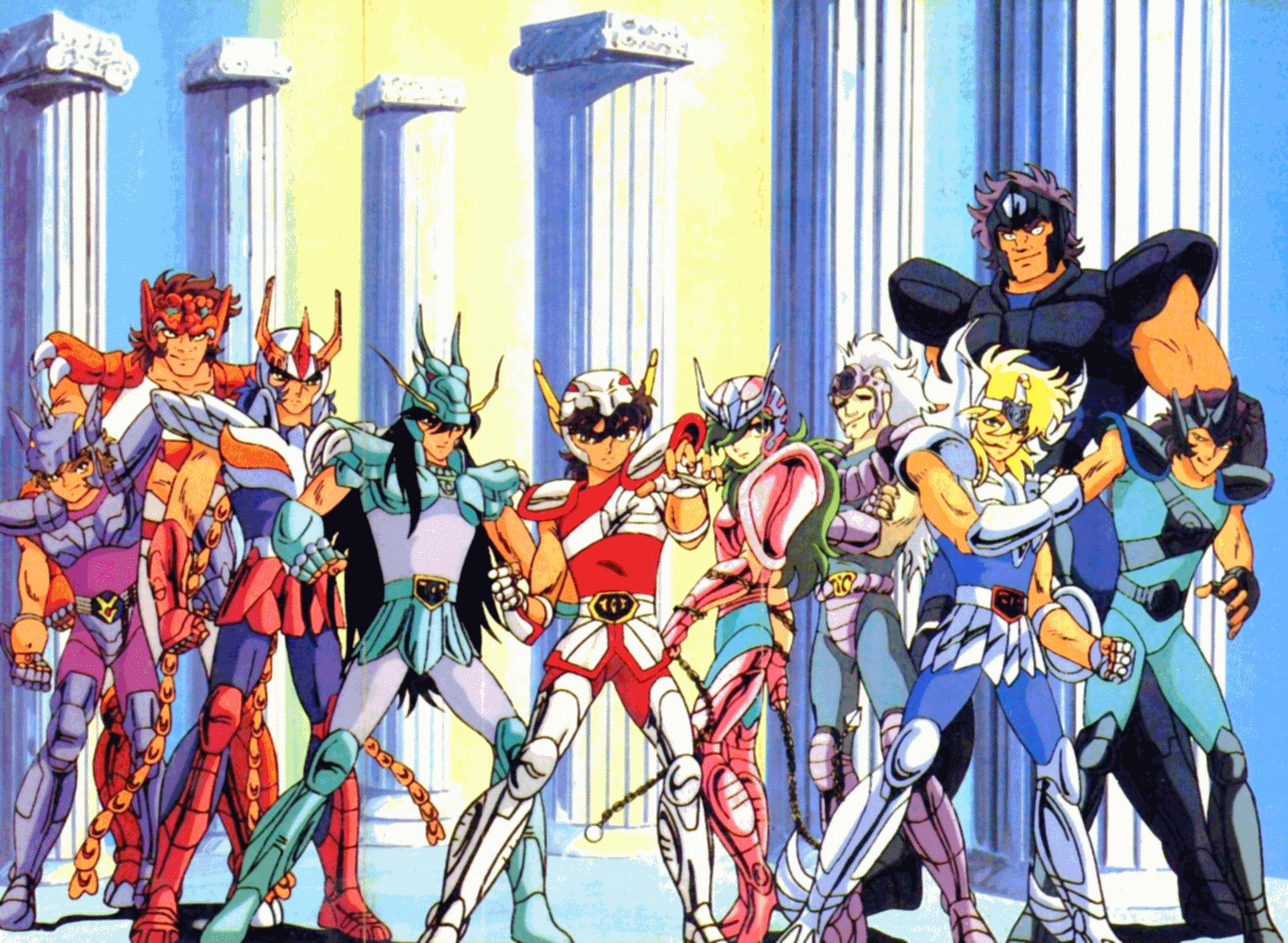 Saint Seiya - Les chevaliers du zodiaque - Shiryu Chevalier de Bronze du Dragon V2 1988 +totem et boîte espagnole