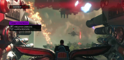 Turret controls - Gamespot gameplay video