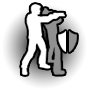 Ui hud use human shield